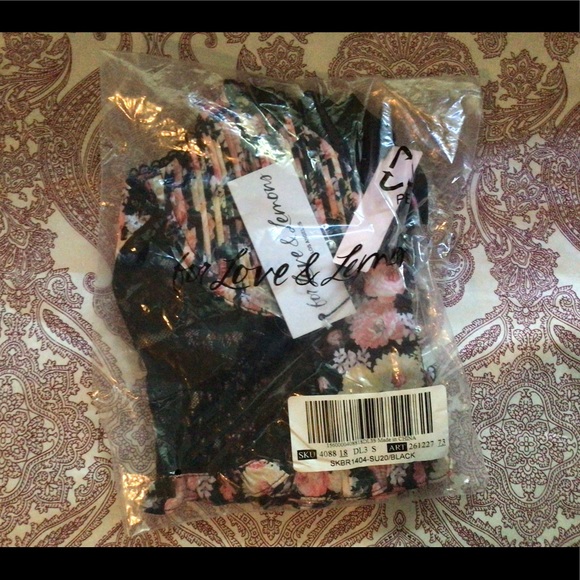 NWT For Love and Lemons Gardenia Long Line Bra - Picture 6 of 8